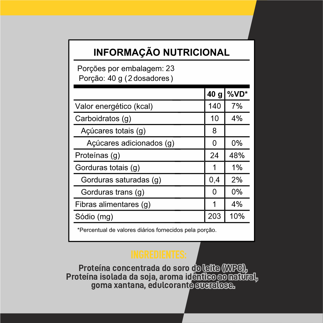 Whey Blend 900g - Baunilha